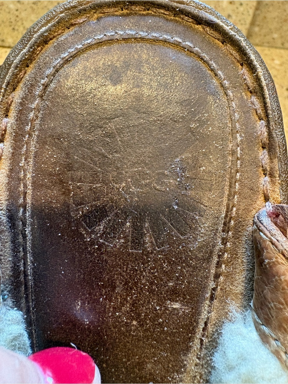 Vintage UGG Australia Livia Brown Leather Buckle Clogs, Size 9 - Picture 10 of 10